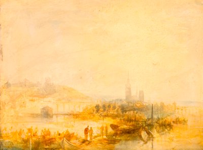 Eine Studie von Rouen (Tafel) von Henry Dawson